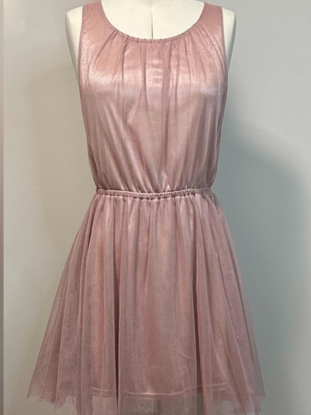 Divided by H&M Blush Pink Tulle Skater Dress Size 12